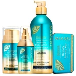 Makari Blue Crystal Skincare Set